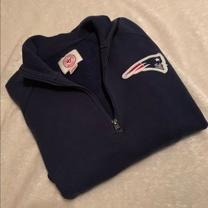 Patriots 1/4 Zip Sweatshirt L